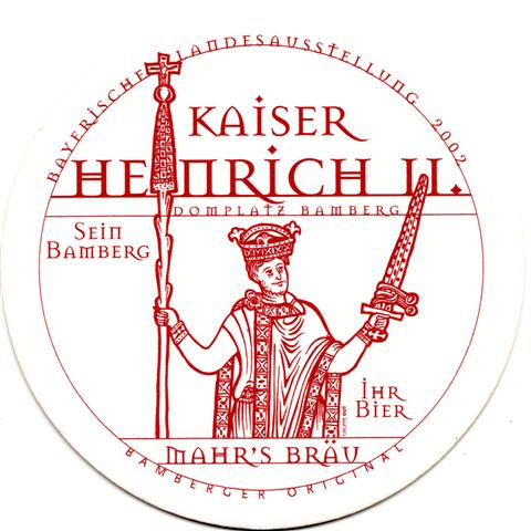 bamberg ba-by mahrs rund 4a (215-kaiser heinrich 2002-rot)